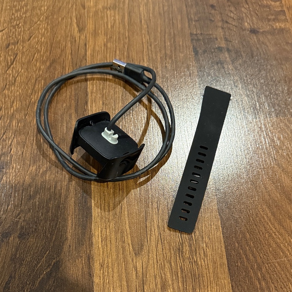 ACCESSORY ONLY - selling my charger and extra band because I lost my Fit Bit